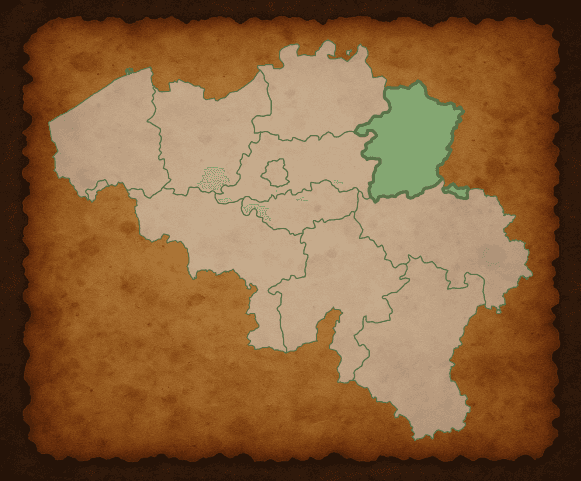 Kaart van Limburg (België)