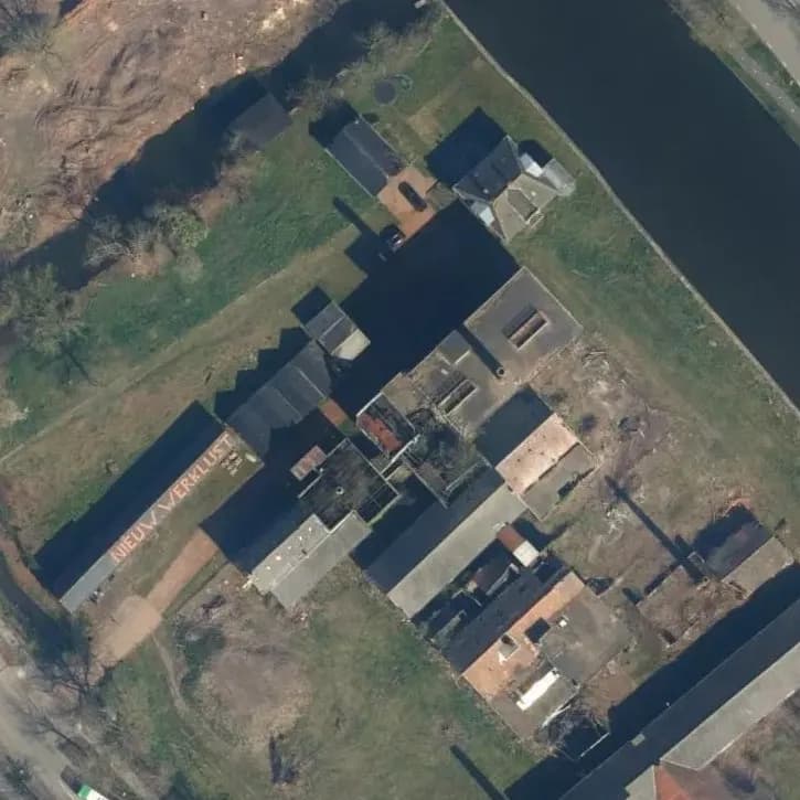 Verlaten Dakpannen Fabriek