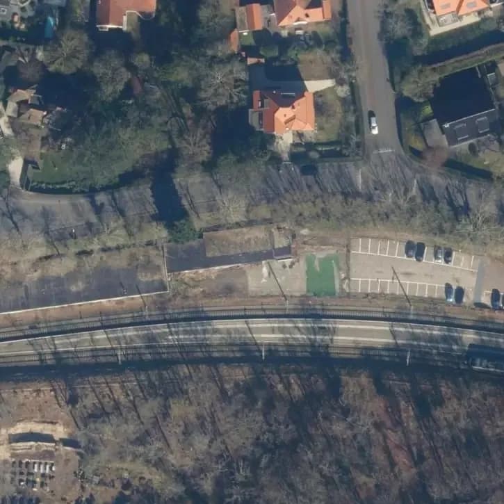 Verlaten Trein School