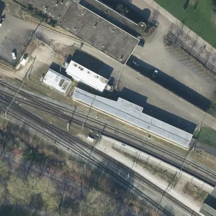 Verlaten Treinstation