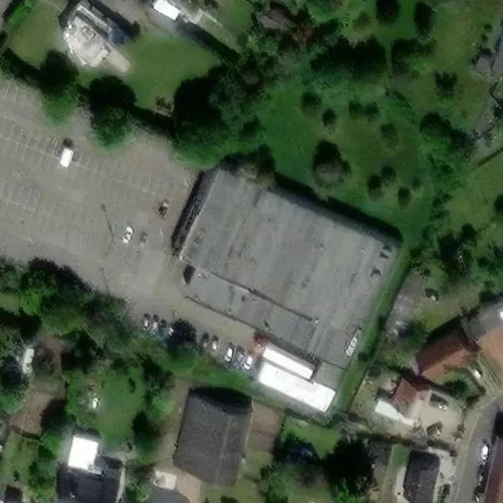 Verlaten Winkelcentrum