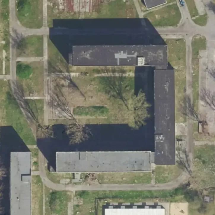 Verlaten Appartementcomplex	