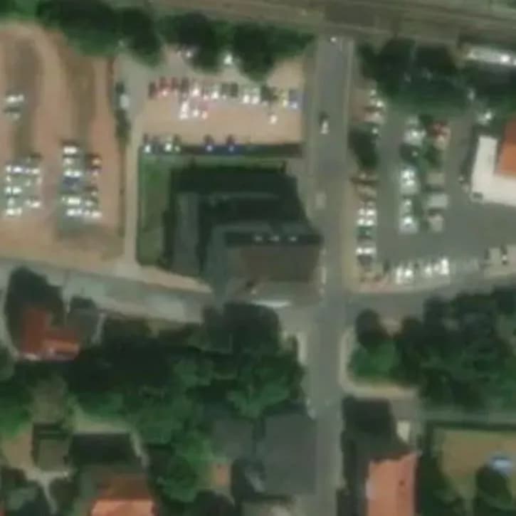 Verlaten Rechtbankgebouw	