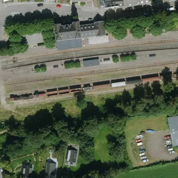 Verlaten Treinstellen	