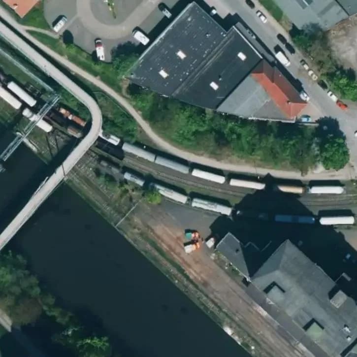 Verlaten Treinwagons	