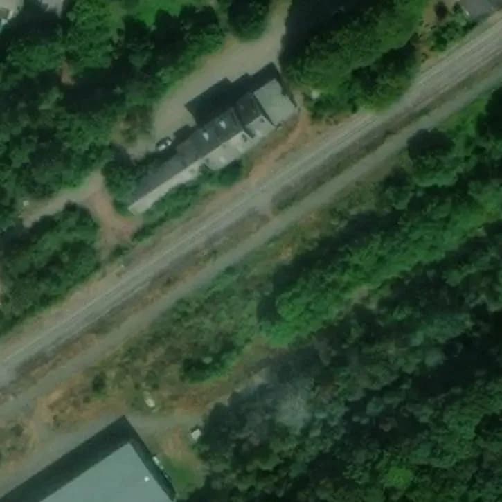 Verlaten Treinstation