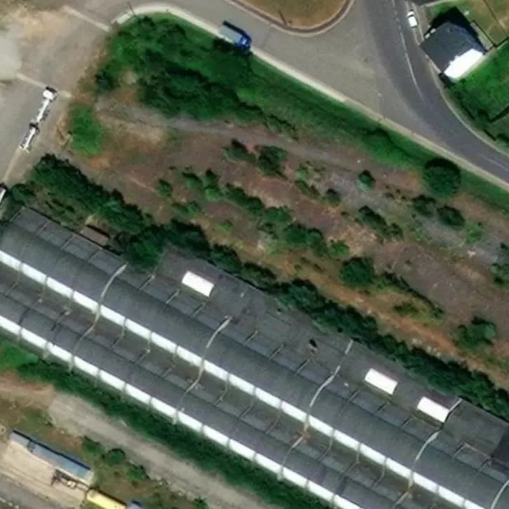 Verlaten Treinstation